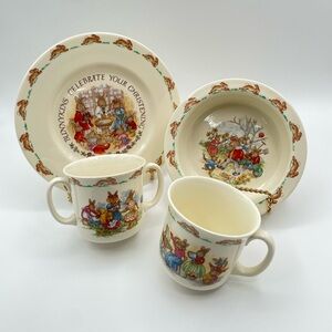 Vintage Royal Doulton “Bunnykins” Dishes